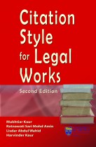 Citation Style for Legal Works